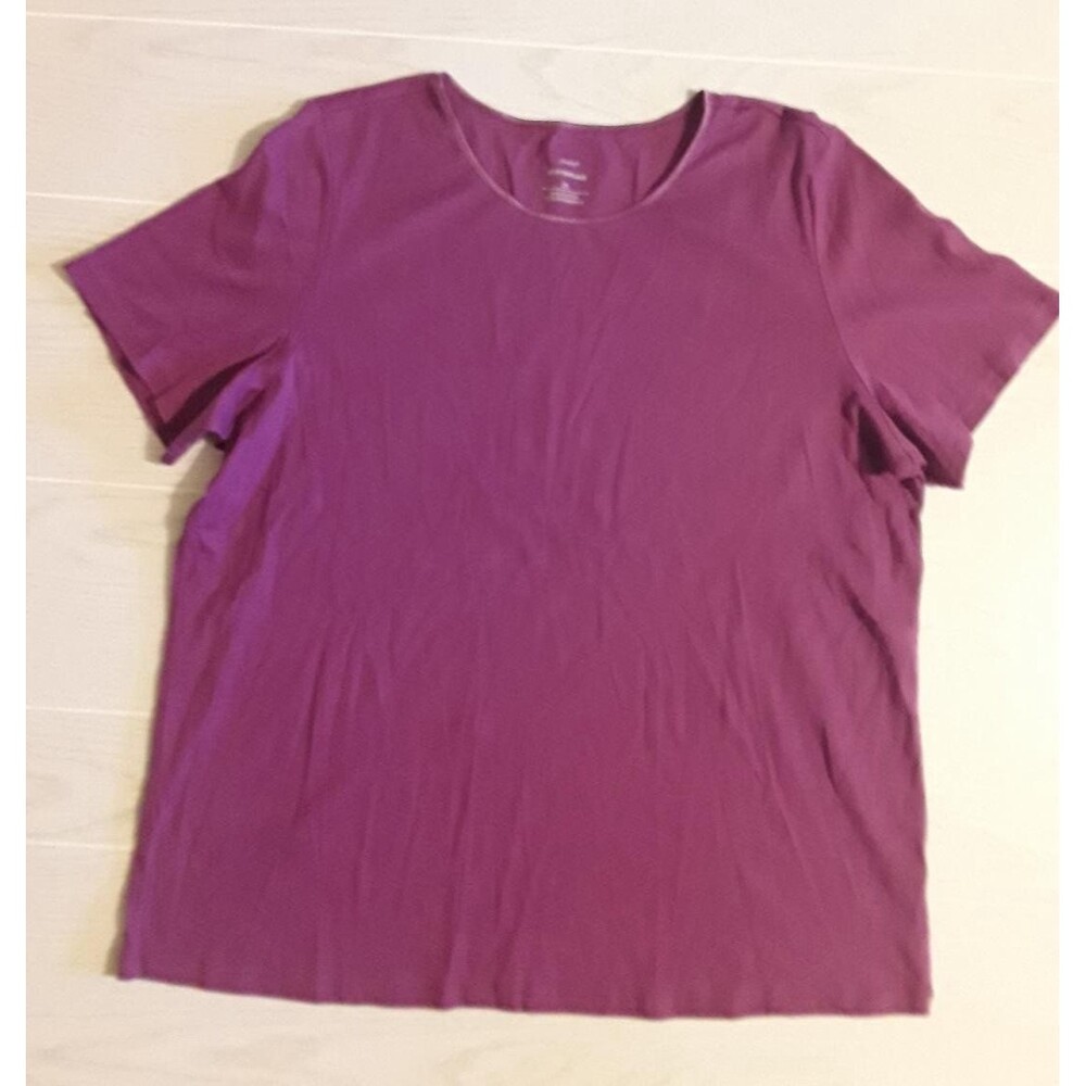 CJ BANKS 2X LAYER YOUR LOOK 100% COTTON SHIRT